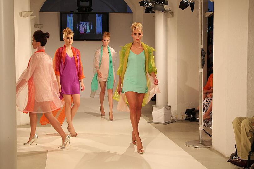 Modepräsentation der Models