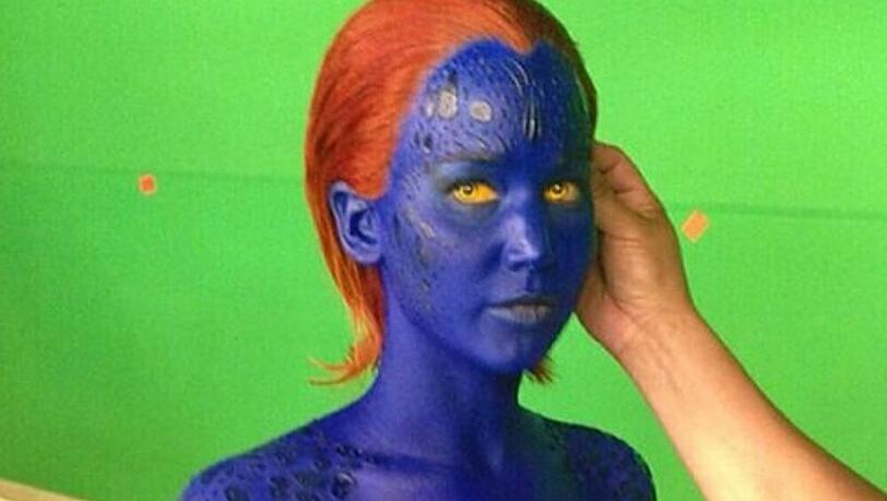 So sieht Jennifer Lawrence im neuen "X-Men"-Streifen aus So sieht Jennifer Lawrence im neuen "X-Men"-Streifen aus