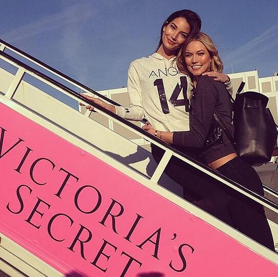 Lily Aldrige und Karlie Kloss