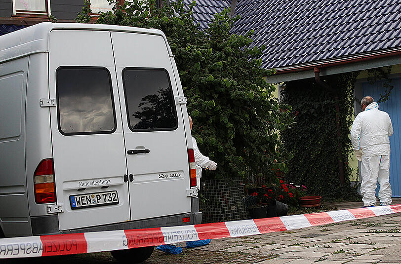 Die Bilder vom Tatort im oberpfälzischen Weiden.