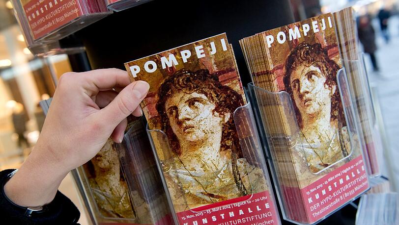 Noch bis zum 23. März läuft die Ausstellung über Pompeji in der Hypo-Kunsthalle. Noch bis zum 23. März läuft die Ausstellung über Pompeji in der Hypo-Kunsthalle.