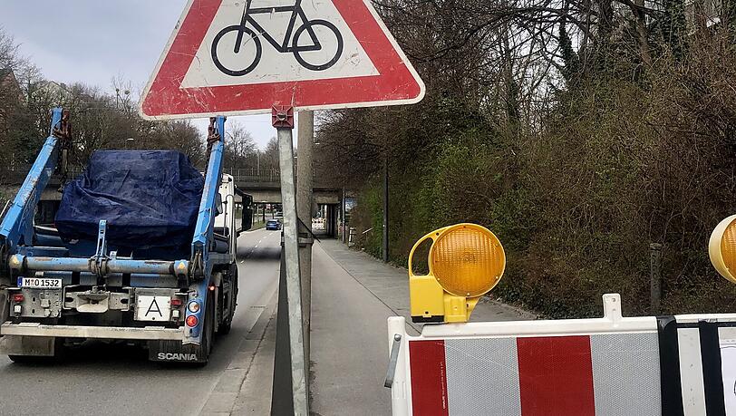 Baustellen in München sorgen derzeit für Ärger. Baustellen in München sorgen derzeit für Ärger.