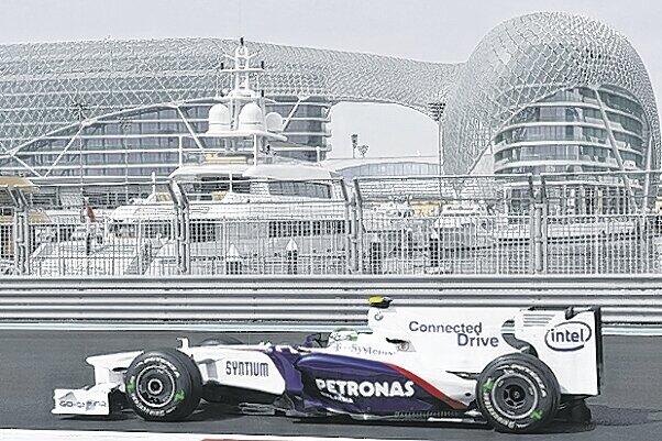 Weißblau ist in der Formel 1 passé: BMW erlebte in Abu Dhabi sein letztes Rennen. Was Nick Heidfeld 2010 macht, ist offen.