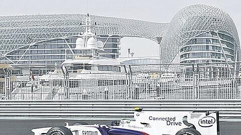 Weißblau ist in der Formel 1 passé: BMW erlebte in Abu Dhabi sein letztes Rennen. Was Nick Heidfeld 2010 macht, ist offen.