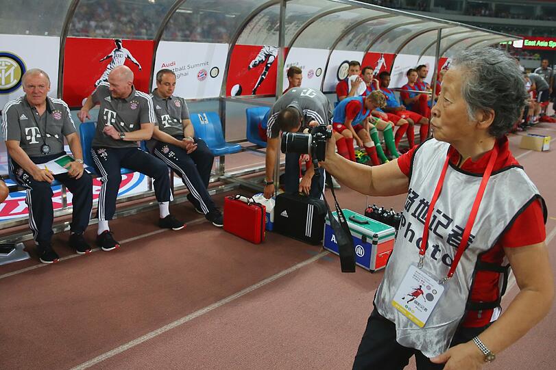 Die Bilder vom 1:0-Sieg des FC Bayern in Shanghai.