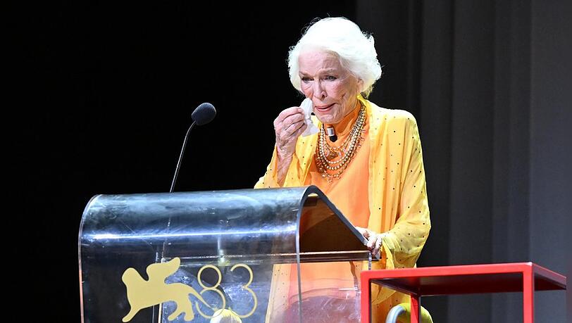 Ellen Burstyn in Venedig.