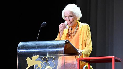 Ellen Burstyn in Venedig.