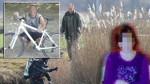 Links oben: Der mutmaßliche Täter Stefan B. (26) ist vorbestraft: Die Polizei ermittelte auch schon wegen eines Sexualdeliktes gegen ihn. Rechts unten: Franziska O. (&dagger; 12): Ihr letztes Lebenszeichen ist eine SMS an zwei Freundinnen, in der sie von einem Mann berichtet, der sie verfolgt.