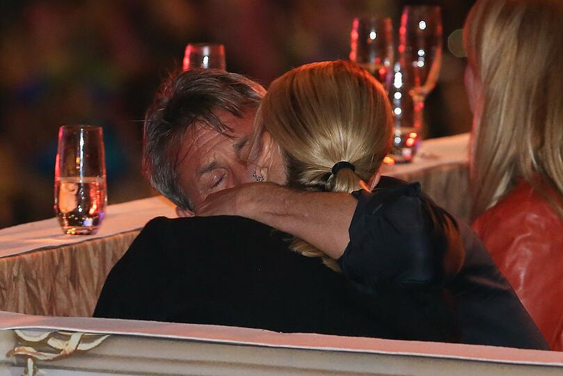 Charlize Theron und Sean Penn