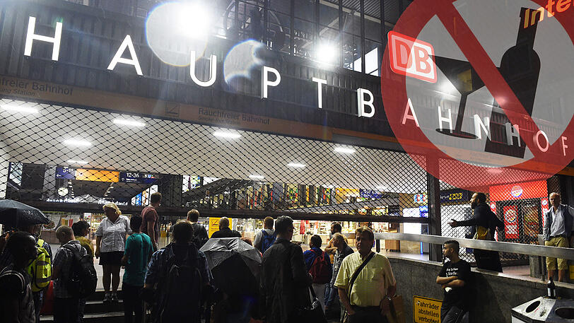 2018 beschloss die Stadt das ganztägige Alkoholverbot am Hauptbahnhof - es gilt ab 1. August 2019.