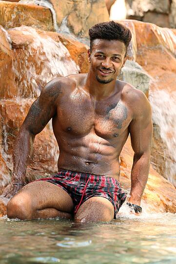 Maurice Glover (26), Fitness- und Tanztrainer aus Frankenthal , Hessen