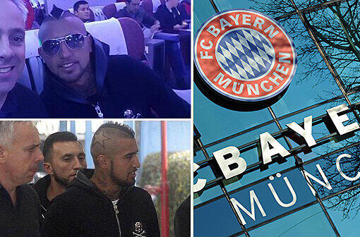 Vidal soll um 15 uhr beim FC Bayern vorgestellt werden.