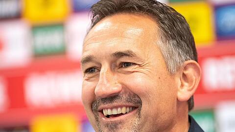 Achim Beierlorzer, Trainer des Fußball-Bundesligisten 1. FC Köln. Foto: Marius Becker/Archivbild