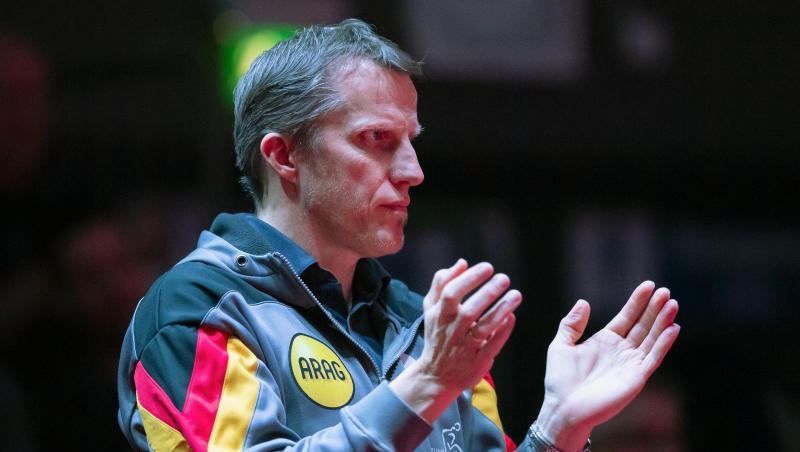 Tischtennis-Bundestrainer Jörg Roßkopf. Tischtennis-Bundestrainer Jörg Roßkopf.