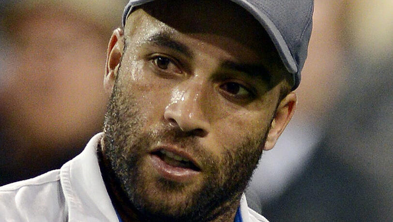 Schock-Moment für James Blake: Er wurde am Rande der US Open von Polizisten festgenommen und verletzt. Schock-Moment für James Blake: Er wurde am Rande der US Open von Polizisten festgenommen und verletzt.