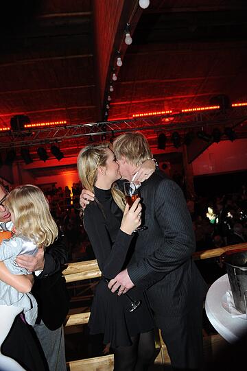 Oliver Kahn und Frau Svenja