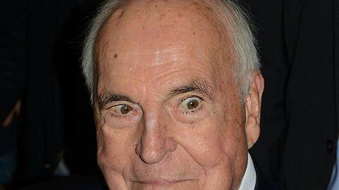 Altkanzler Helmut Kohl bei der Buchmesse in Frankfurt 2014