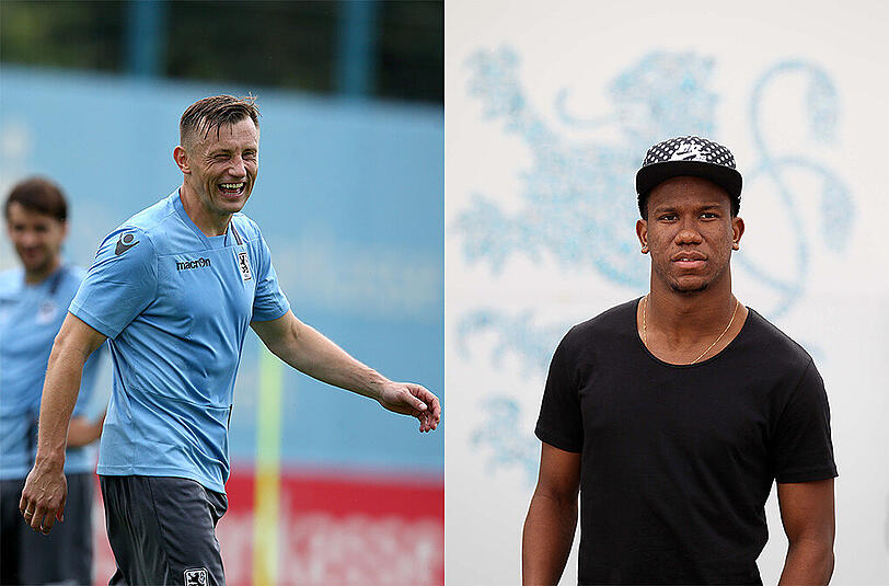 Ivica Olic (l.) ist fit und soll gegen den SC Freiburg auflaufen, der Brasilianer Ribamar hat noch Nachholbedarf und soll behutsam aufgebaut werden.