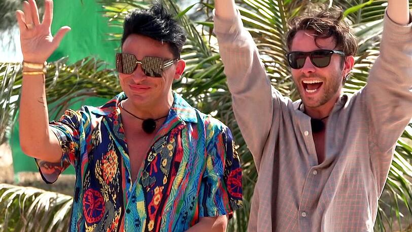 Neulinge mit besonderer Macht: Matthias Mangiapane (l.) und Gino Bormann.