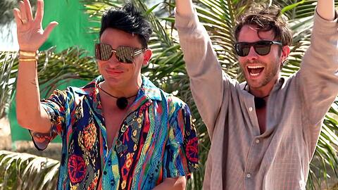Neulinge mit besonderer Macht: Matthias Mangiapane (l.) und Gino Bormann.