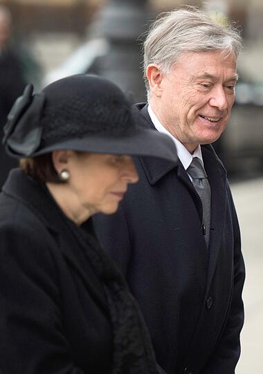 Horst Koehler (R) und seine Frau Eva
