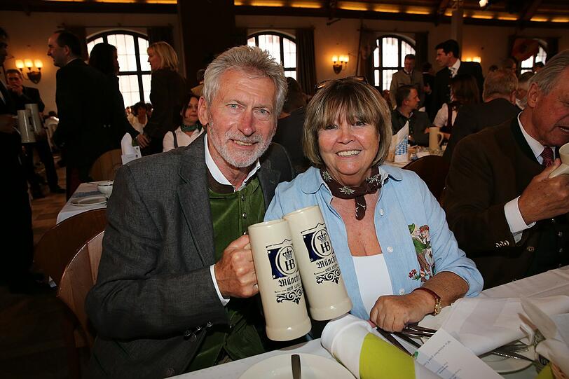 Paul Breitner mit Ehefrau Hildegard