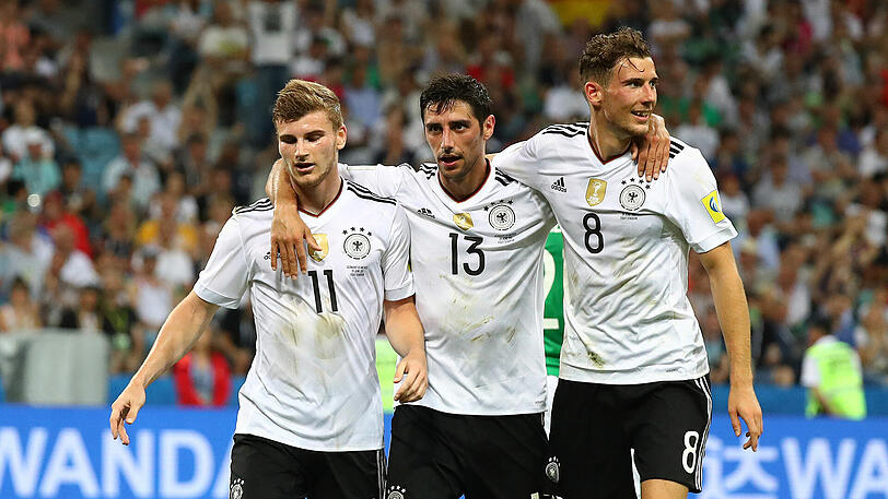 Timo Werner, Lars Stindl und Leon Goretzka sind die DFB-Kandidaten für den "Goldenen Schuh".