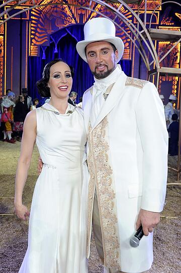 Gastgeber: Jana Mandana Lacey Krone und Martin Lacey Krone jr.