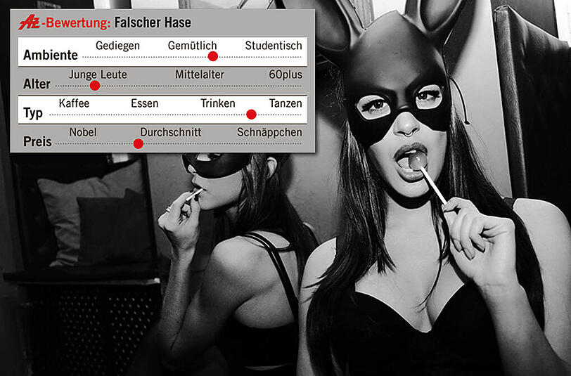 Passende Maskerade im Falschen Hasen.