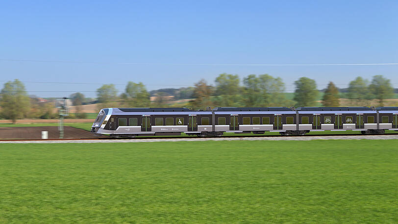 Die Simulationen zeigen, wie die neuen S-Bahnen in München einmal aussehen sollen.