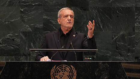 Der iranische Pr&auml;sident Massud Peseschkian hat sich bei der UN-Generaldebatte gegen Anschuldigungen der USA gewehrt.