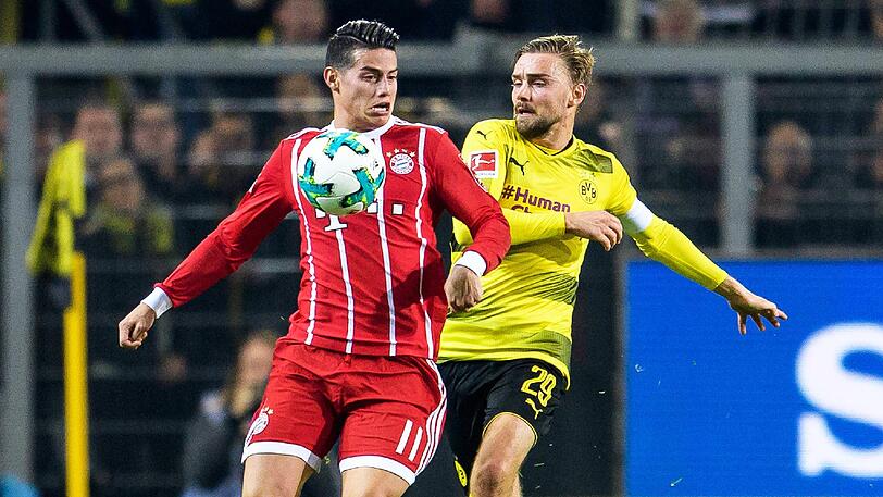 James Rodriguez: Note 2. Überraschend drin und sehr offensiv im halbrechten Mittelfeld. Perfekte Ballannahme und Vorbereitung zu Robben, der zum 1:0 vollendete. Spielte seinen Part ruhig und geschickt, bekam zwischendrin ordentlich auf die Socken. Zum eigenen Treffer fehlte ihm bei Lewandowskis 3:0 ein Zentimeterchen.
