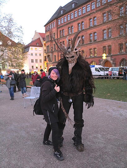 Djordje Matkovic hat das wilde Treiben am Sonntag in der Innenstadt mit seiner Kamera dokumentiert.