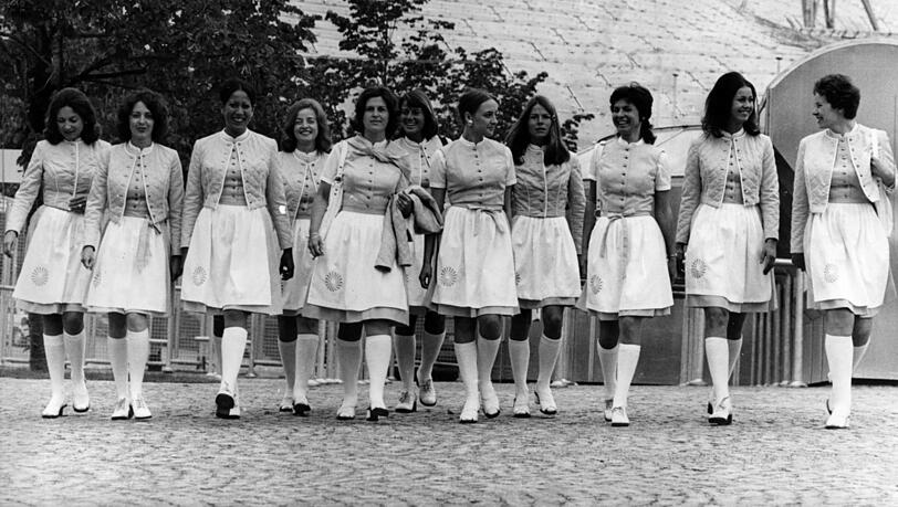 Hostessen bei den Spielen 1972. Hostessen bei den Spielen 1972.