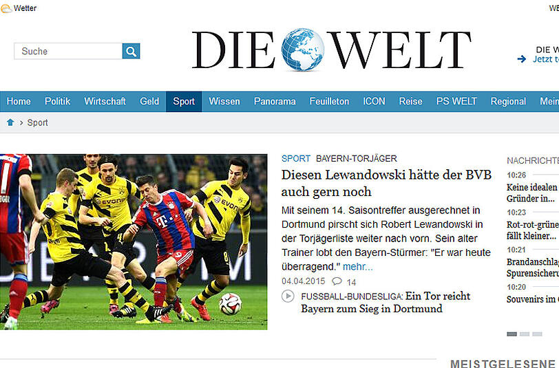 Welt: Diesen Lewandowski hätte der BVB auch gern noch