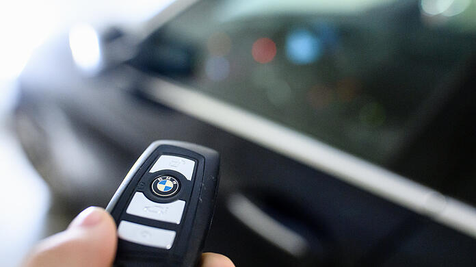 Autodiebe haben es in Bayern zunehmend auf Fahrzeuge mit dem Schließmechanismus Keyless-Go abgesehen. (Symbolbild)