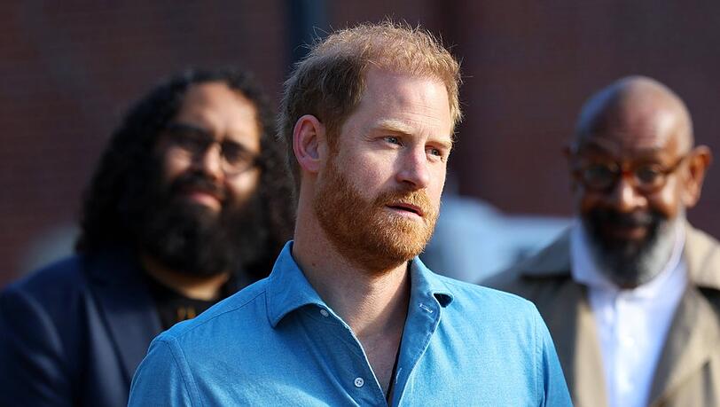 Prinz Harry am Donnerstag in Melbourne.