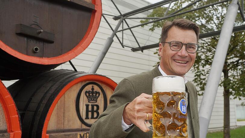 Der künftige Hofbräu-Chef: Jörg Lehmann übernimmt 2026. Der künftige Hofbräu-Chef: Jörg Lehmann übernimmt 2026.