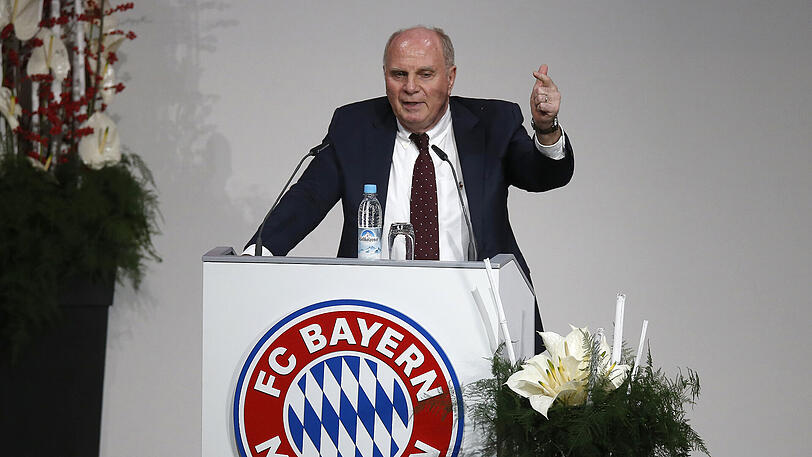 Wird am Freitagabend wieder am Rednerpult stehen: Uli Hoeneß.