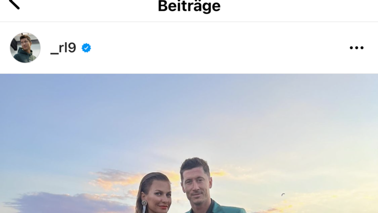 Sie wollen weg aus München: Robert Lewandowski und seine Anna. Sie wollen weg aus München: Robert Lewandowski und seine Anna.