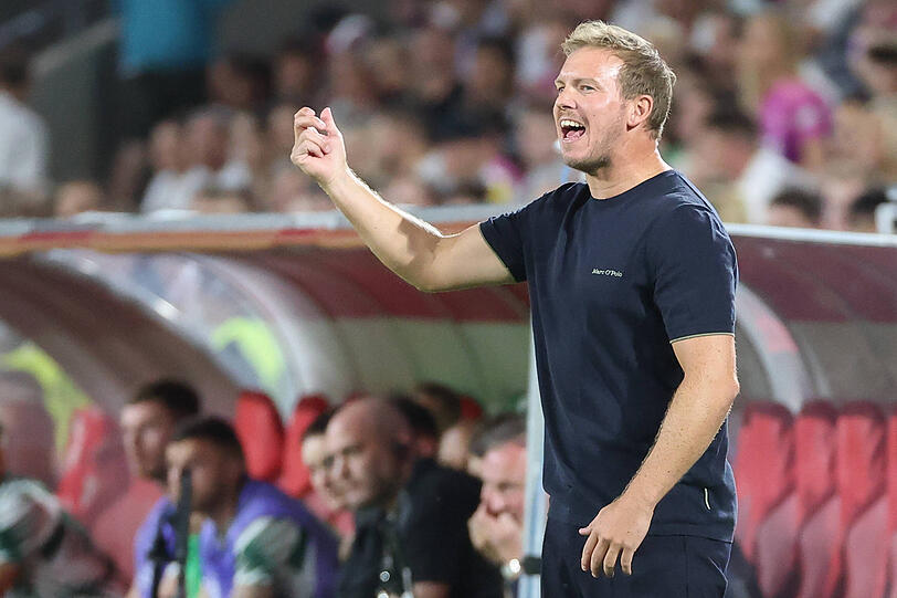 Viel Auswahl im Mittelfeldzentrum: DFB-Coach Nagelsmann.