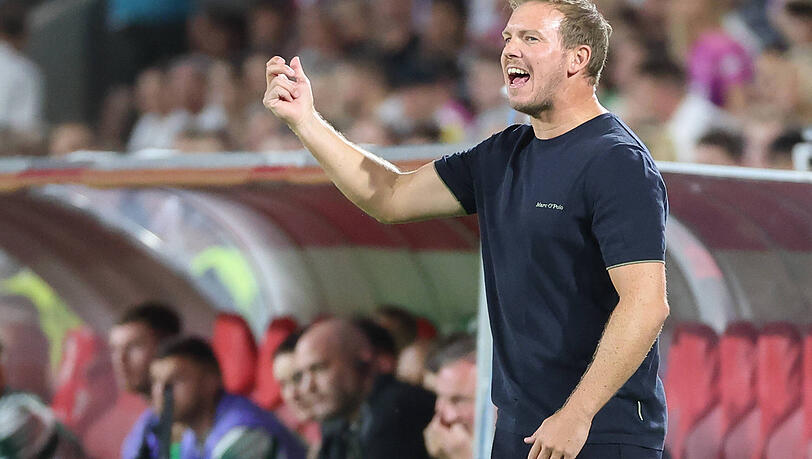 Viel Auswahl im Mittelfeldzentrum: DFB-Coach Nagelsmann. Viel Auswahl im Mittelfeldzentrum: DFB-Coach Nagelsmann.
