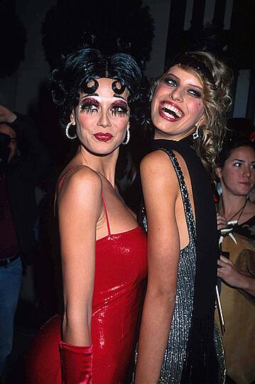 2002 verwandelte Heidi Klum sich in den Comic-Charakter Betty Boop.