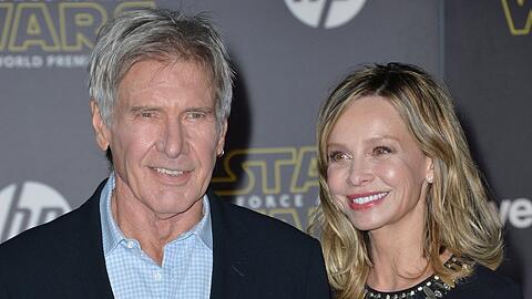 In seinen geliebten Oldtimer-Flugzeugen hebt Harrison Ford nur noch ohne Ehefrau Calista Flockhart ab.