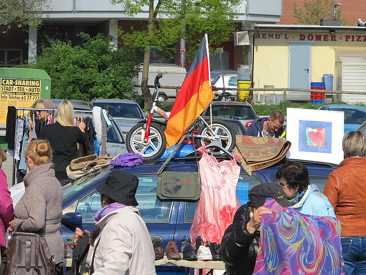 Am Sonntag war Flohmarkt in Neuperlach - und AZ-Leser Djordje Matkovic hat Fotos gemacht.