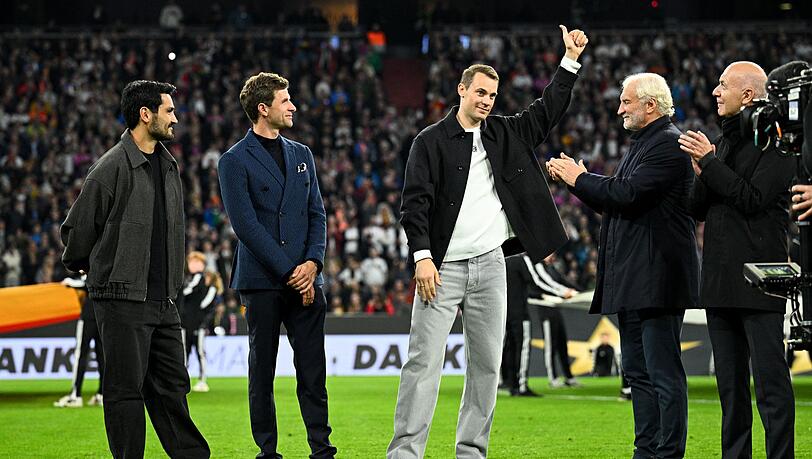 Gibt es vielleicht doch noch ein DFB-Comeback für Manuel Neuer? (Archivbild)