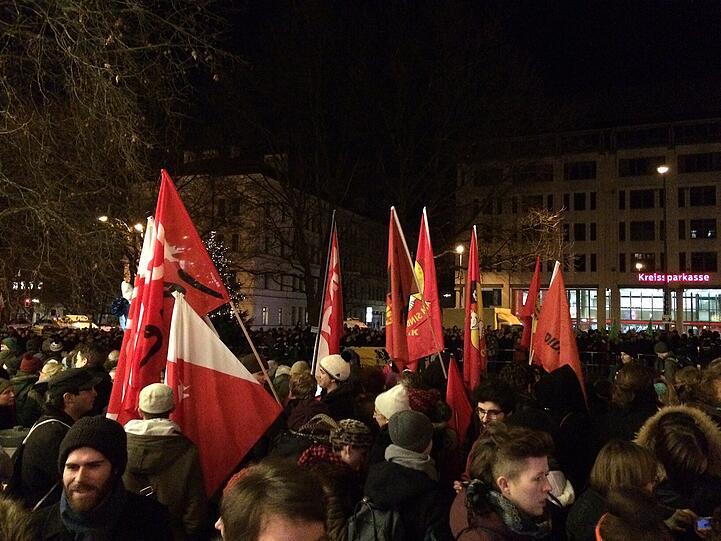 Weitere Bilder von der Demonstration.
