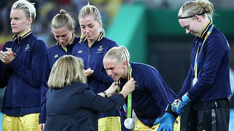 Linda Sembrant bei den Olympischen Spielen.