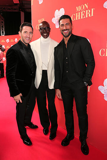 Marcel Remus, Bruce Darnell und Giovanni Angiolini