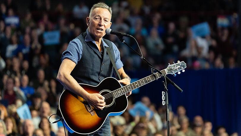 Bruce Springsteen bei einem seiner Auftritte.